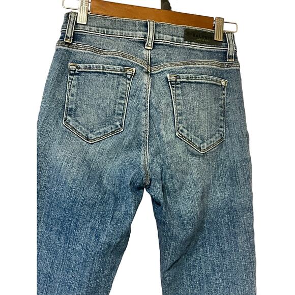 Baldwin Karlie High Rise Skinny Jeans •26• Kansas City Cropped Ankle In Pure - Picture 5 of 10